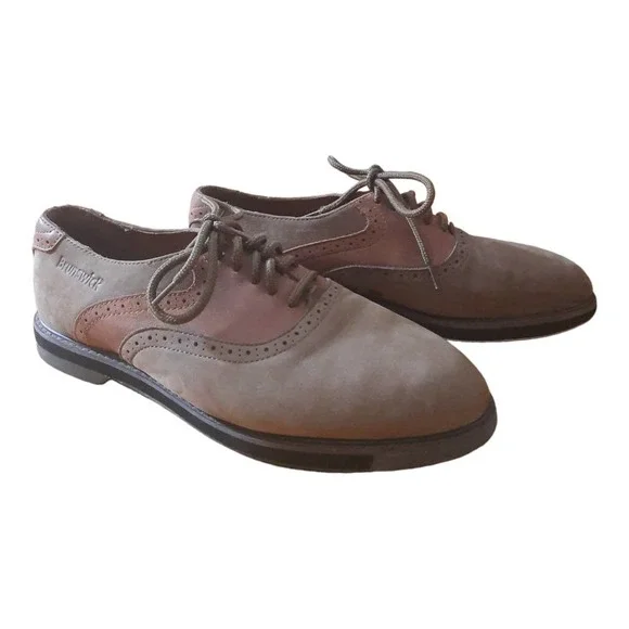 Brunswick | Shoes | Brunswick Mens Brown Tan Saddle Oxford  display picture 3